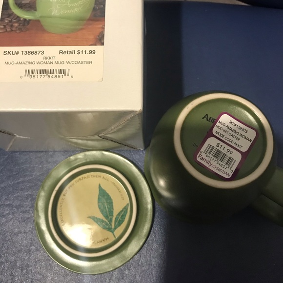 Amazing woman mug with coaster set - Picture 7 of 10